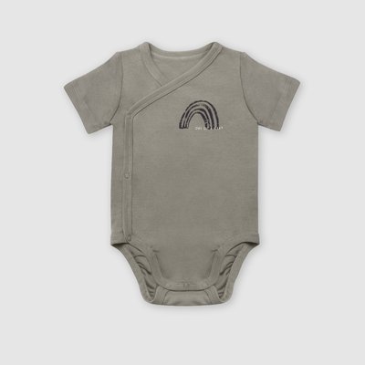 Body manches courtes COTON BIOLOGIQUE, lot de 2, 0 - 6 mois DIM
