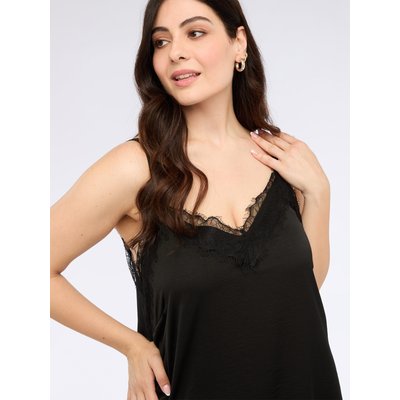 Décolleté en V et fines bretelles FIORELLA RUBINO