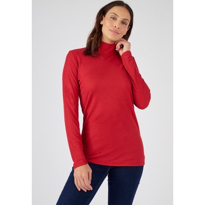 Sous pull rouge femme La Redoute