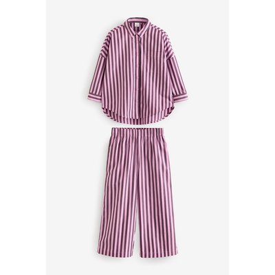 Chemise et pantalon à rayures ensemble NEXT