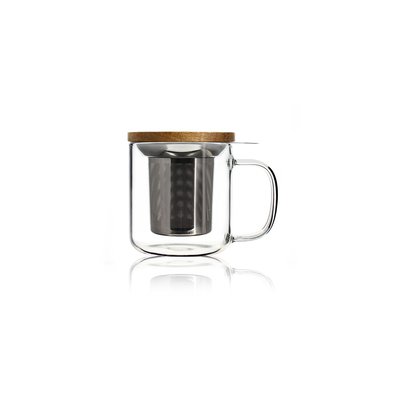 Théière Tisanière Gustave en verre Borosilicate OGO LIVING