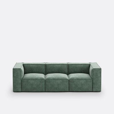 Modulaire zetel, 3-zit, getextureerd fluweel, Seven LA REDOUTE INTERIEURS
