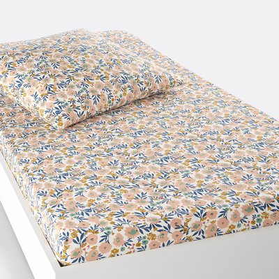 Drap housse enfant percale coton bonnet 30cm Ohara LA REDOUTE INTERIEURS