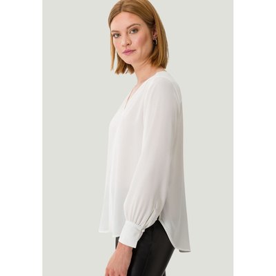 Blouse à manches longues avec décolleté en v ZERO