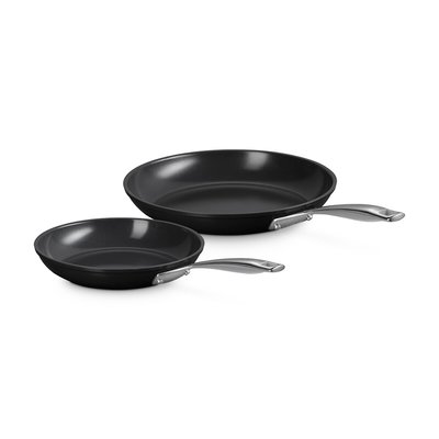 Set de 2 poêles Essentielle en céramique LE CREUSET