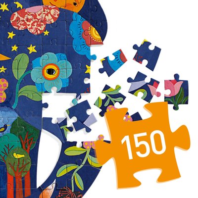 Puzzle 150 pièces Eléphant Puzz'Art DJECO