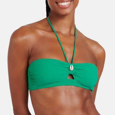Haut de maillot bandeau Kenteo - SPRING BANANA MOON