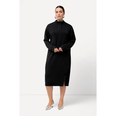 Robe en molleton fendue à la base. ULLA POPKEN