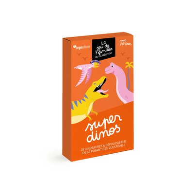 Jeu de 7 familles - Super dinos MINUS EDITIONS