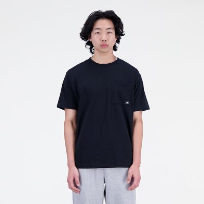 Essentials Reimagined Cotton Jersey Short Sleeve T-shirt T-shirt col rond manches courtes ESSENTIALS. NEW BALANCE