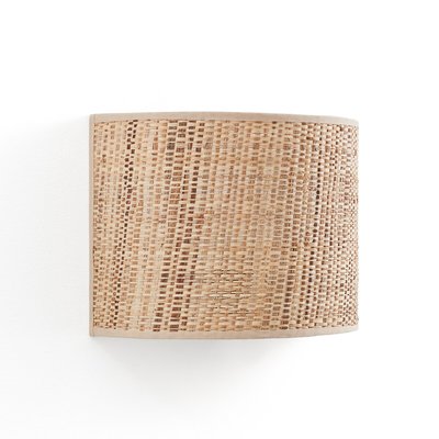 Applique en raphia, Lisoa LA REDOUTE INTERIEURS
