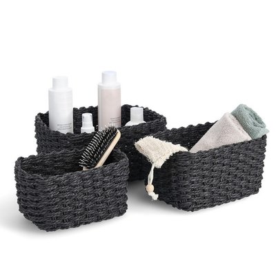 Paniers rangement  set de 3 ZELLER PRESENT