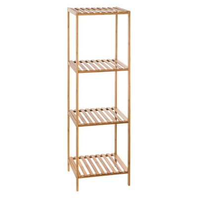 Etagère salle de bain ajustable en bambou - 35 x H. 111,5 cm ATMOSPHERA