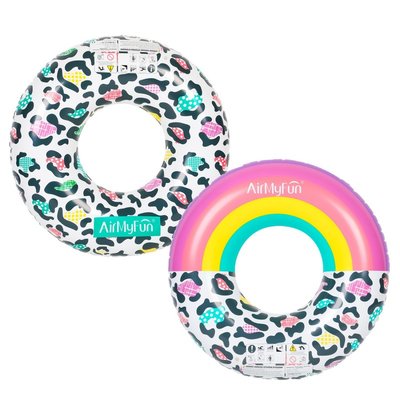 Bouée Gonflable x2 - Pack Donut Leopard AIRMYFUN