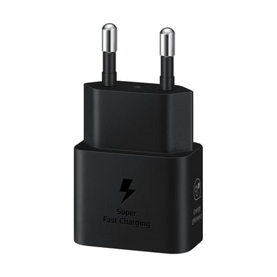 Chargeur USB C USB-C Ultra rapide 25W Noir SAMSUNG
