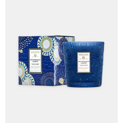 Bougie parfumée mediterranean lemon 255 g VOLUSPA