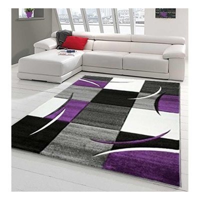 Tapis salon et chambre tissé motif géométrique DI 65 UN AMOUR DE TAPIS