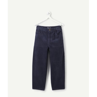 Pantalon forme baggy en velours TAPE A L'OEIL