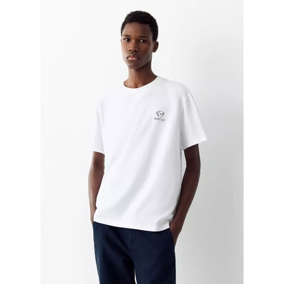 T-shirt 100 % coton imprimé MANGO TEEN