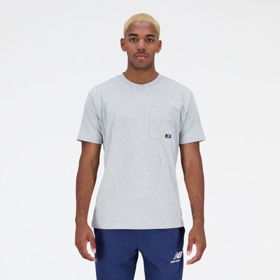 Essentials Reimagined Cotton Jersey Short Sleeve T-shirt T-shirt col rond manches courtes ESSENTIALS. NEW BALANCE