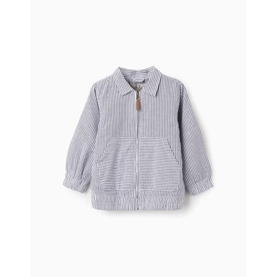 Veste à Rayures en Seersucker ZIPPY