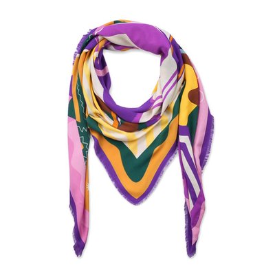 Foulard viscose imprimé CHACHACHA WILD