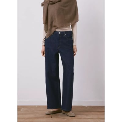 Jean droit taille basse MANGO