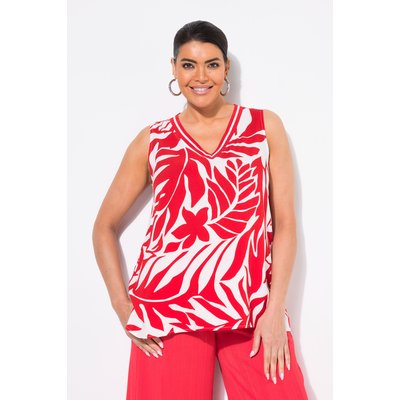 Blouse sans manches, motif feuilles ULLA POPKEN
