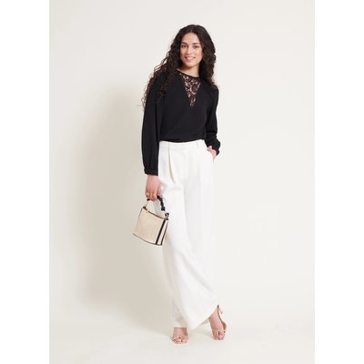 Blouse ample brodée manches longues ETOLIE NAF NAF