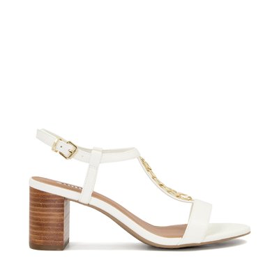 Sandales à talon carré et chaîne - JAX DUNE LONDON