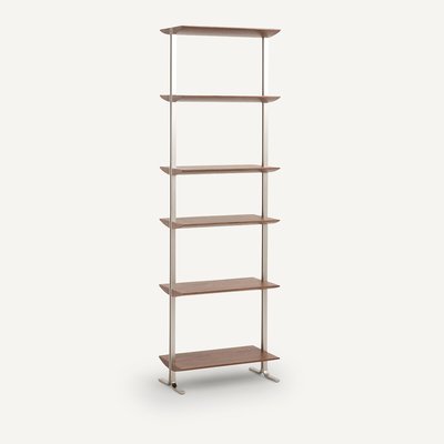 Bibliothèque noyer L55 cm, Livel AM.PM
