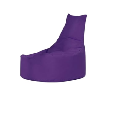 Pouf d'extérieur avec dossier, tissu imperméable ARTA PIER IMPORT