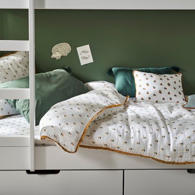 Housse de couette gaze de coton, Tulipe LA REDOUTE INTERIEURS
