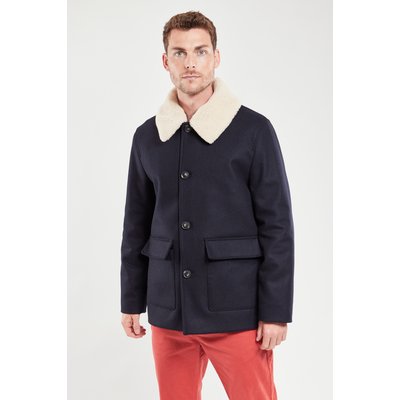 Caban col sherpa en drap de laine ARMOR-LUX