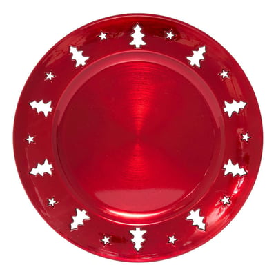 ASS PRES DECOUPE ROUGE D33CM ATMOSPHERA