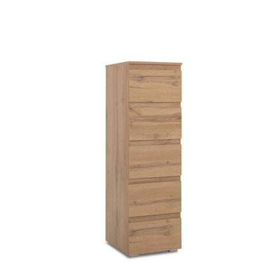 Commode étroite 5 tiroirs TERRE DE NUIT