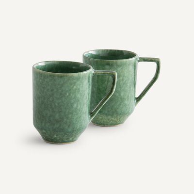 Set of 2 Obidos Reactive Glazed Stoneware AM.PM