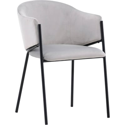 Chaise de salle à manger EVELINA avec accoudoirs RECOLLECTION
