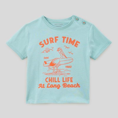 T-shirt manches courtes imprimé en coton BIO GOTS BOUT'CHOU