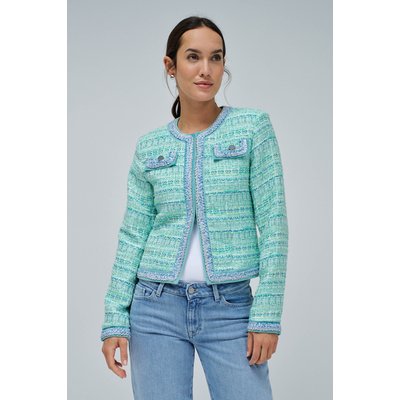 MANTEAU EN TWEED COLORÉ SALSA JEANS