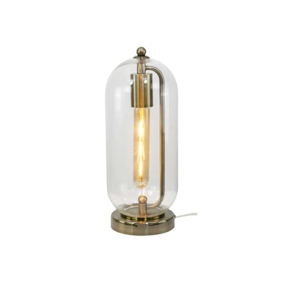 Lampe à poser en verre et métal, SENSIAL C-CREATION