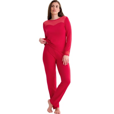 Pyjama pantalon top manches longues ROXANNE LISCA