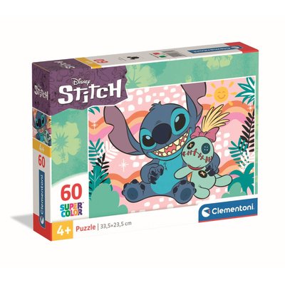 60 pièces - stitch CLEMENTONI