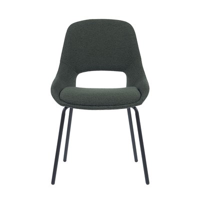 Chaise repas tissu marron ZAGO