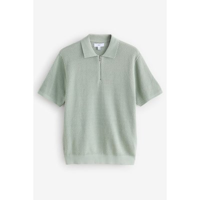 Polo zippé manches courtes NEXT