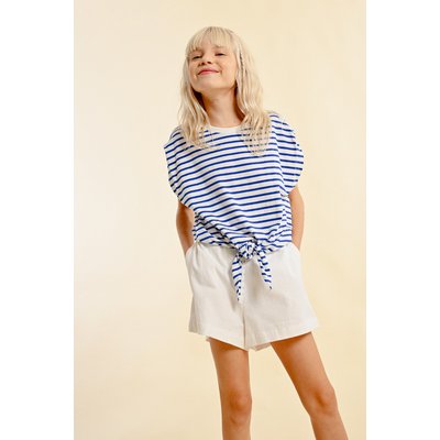 T-shirt marinière nouable à la taille MOLLY BRACKEN GIRL