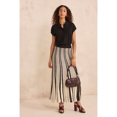 Jupe en maille plissée OZIRIS Maison 123