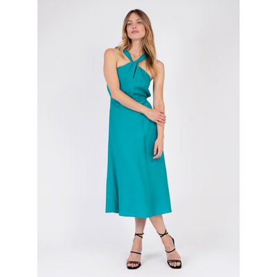 Robe midi unie et bustier MUGUITE AN'GE