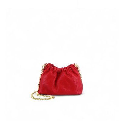 Mini-sac à main pouch en cuir grainé LA POUCHINETTE OH MY BAG
