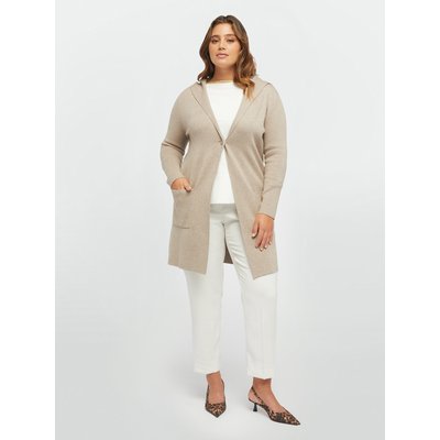 Cardigan long à capuche FIORELLA RUBINO
